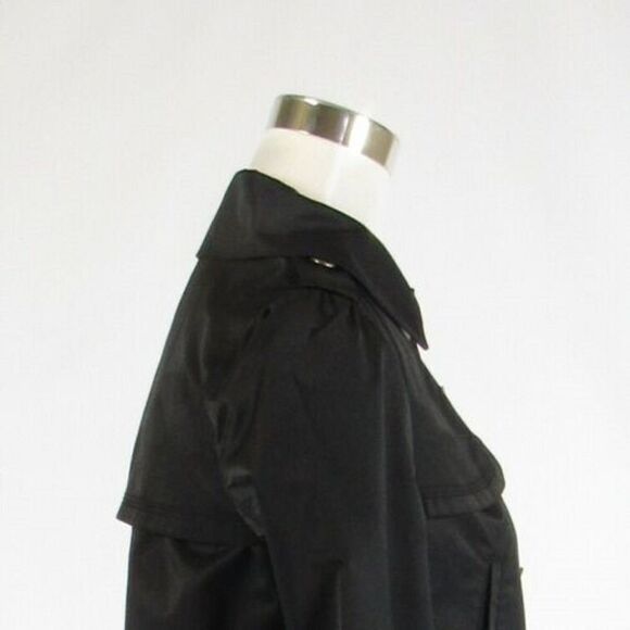 Black cotton blend GUESS JEANS blazer jacket Small - Picture 6 of 8